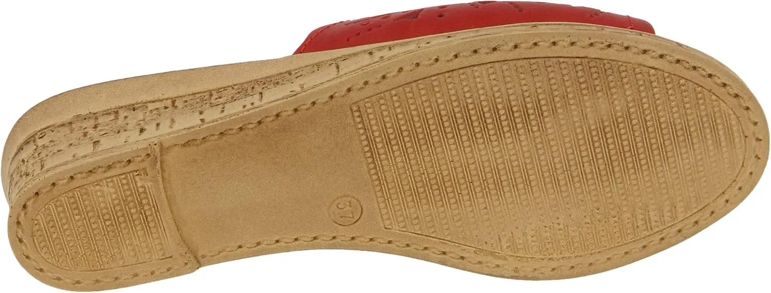 Women's Spring Step ESTELLA Fashion Wedge Slide Sandals