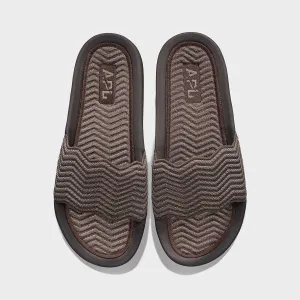 Women's | TechLoom ZigZag Slide | Chocolate / Almond