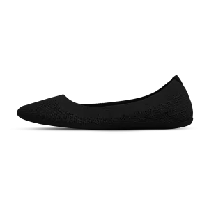 Women's Tree Breezers - Jet Black (Black Sole)