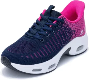 Women's Walking Shoes | Slip On | Fashion Sneakers | Air Running Tennis Shoes US 6-11