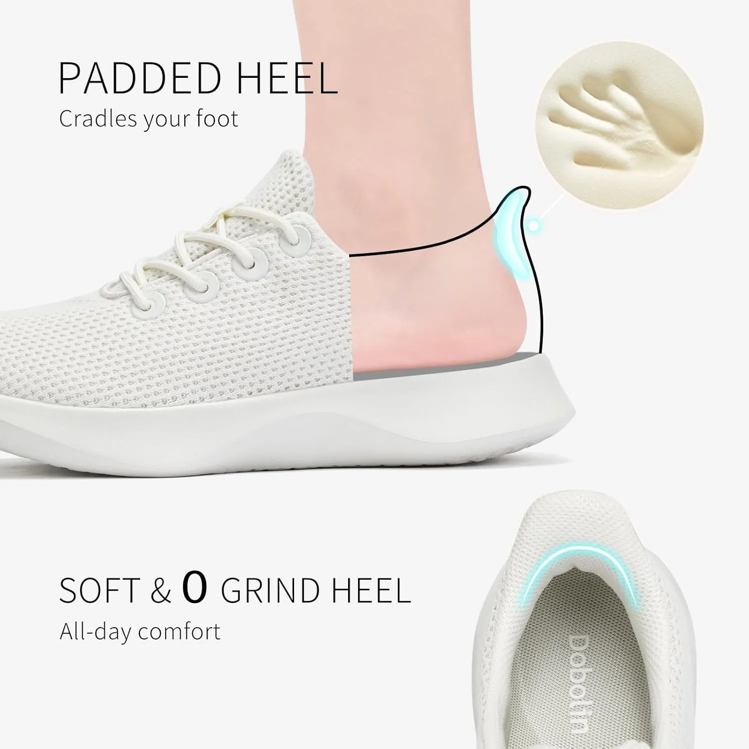 Womens Walking Shoes with Arch Support, Slip on Sneakers Women Fashion Sneakers, Tennis Shoes Comfortable Orthopedic