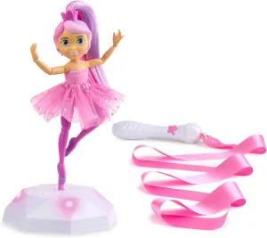 WowWee Twirl Along Dancing Doll, Lena Ballerina, with Wand and Light-Up Stage (Ages 3 )