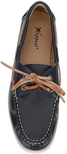 XAPPEAL Palmer - Women's Closed Toe Leather Lace-Up Boat Shoes