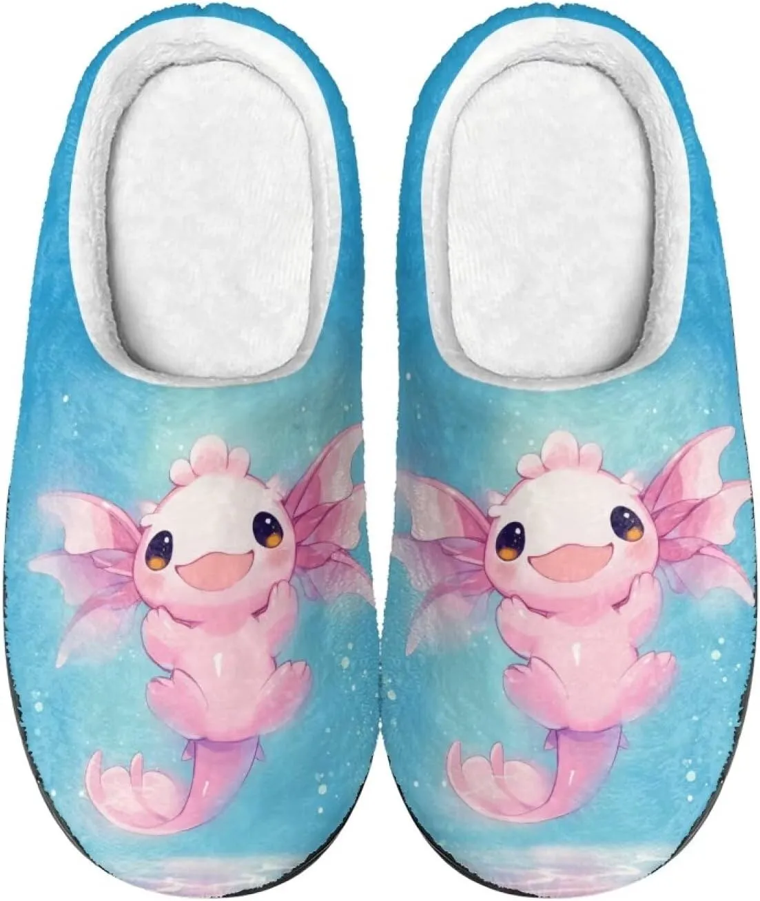 Xpyiqun Slippers Women Men Slip On House Shoes Fuzzy Warm Winter Slippers Size 4-12