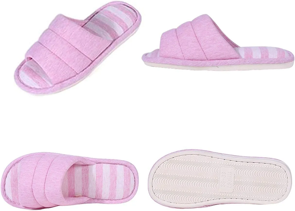 xsby Unisex Cute Soft Sole Indoor Bedroom Slippers Beautiful Comfort Four Season Slipper