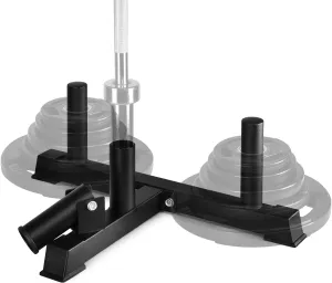 Yes4All Deluxe T-Bar Row Platform – Full 360° Swivel & Easy to Install – Fits 1” Standard and 2” Olympic Bars (8. Black - T-Bar Row Platform   Lock Jaw 1inch & 2inch)