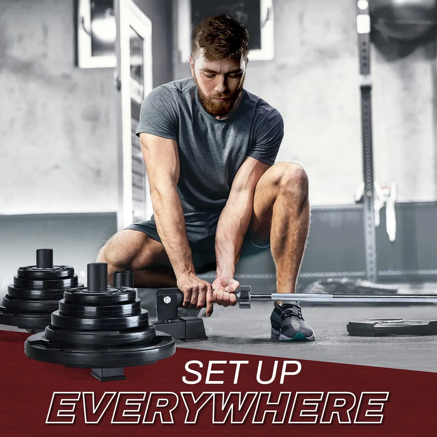 Yes4All Deluxe T-Bar Row Platform – Full 360° Swivel & Easy to Install – Fits 1” Standard and 2” Olympic Bars (8. Black - T-Bar Row Platform   Lock Jaw 1inch & 2inch)