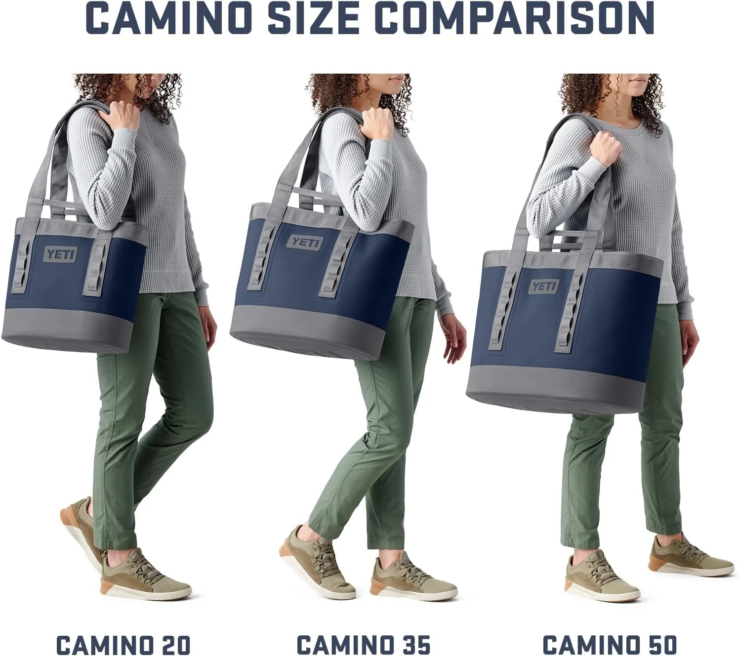 YETI Camino 50 Carryall with Internal Dividers, All-Purpose Utility, Boat and Beach Tote Bag, Durable, Waterproof