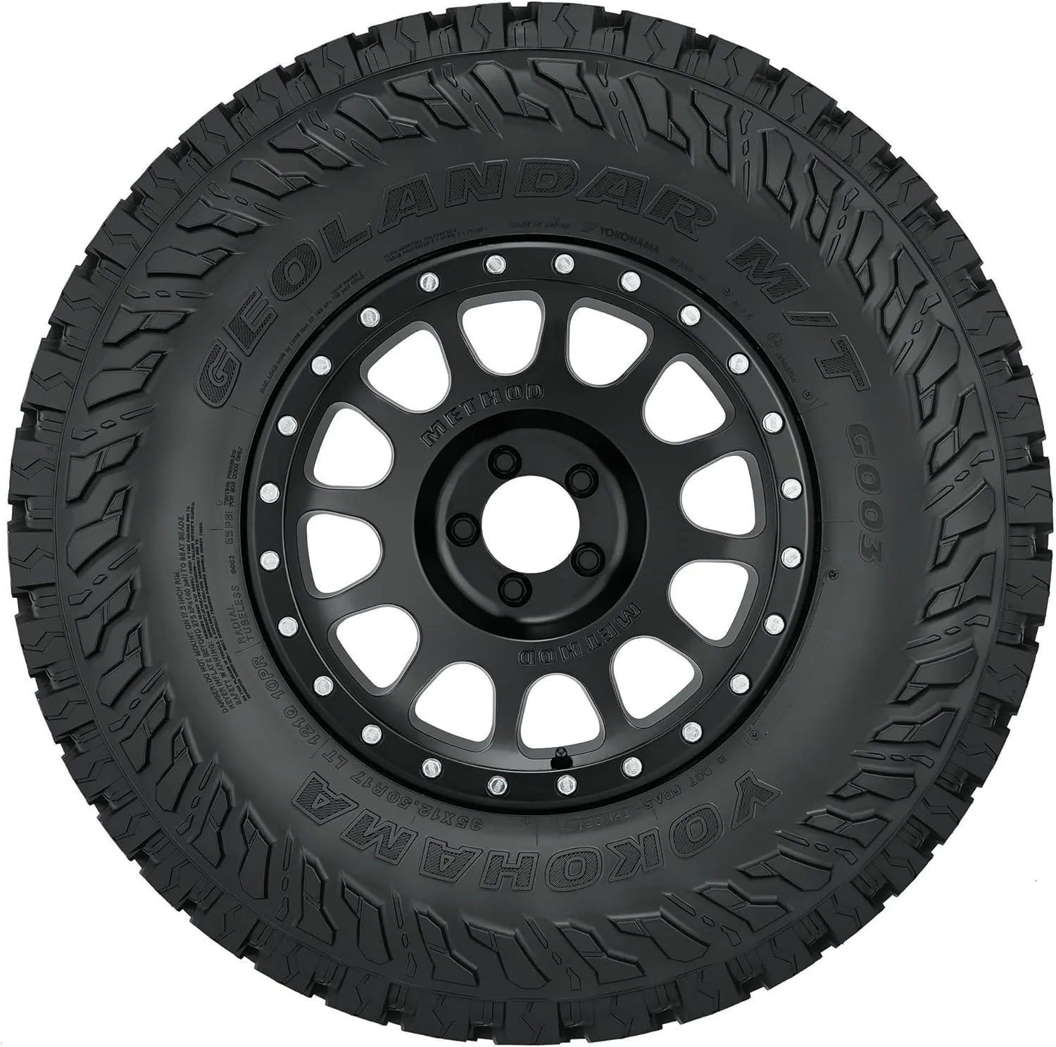 Yokohama Geolandar M/T G003 LT265/70R17 121/118Q Light Truck Tire