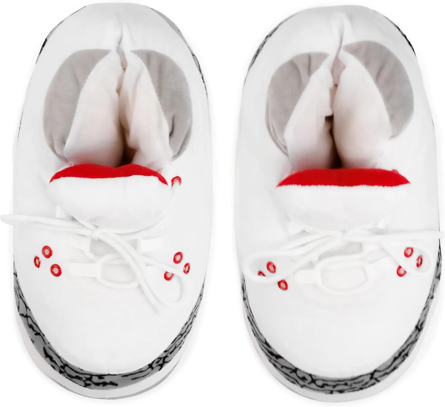 Yours 2 Keep Sneaker Slipper Collection - Soft Plush Sneakerhead Gifts Unisex One Size