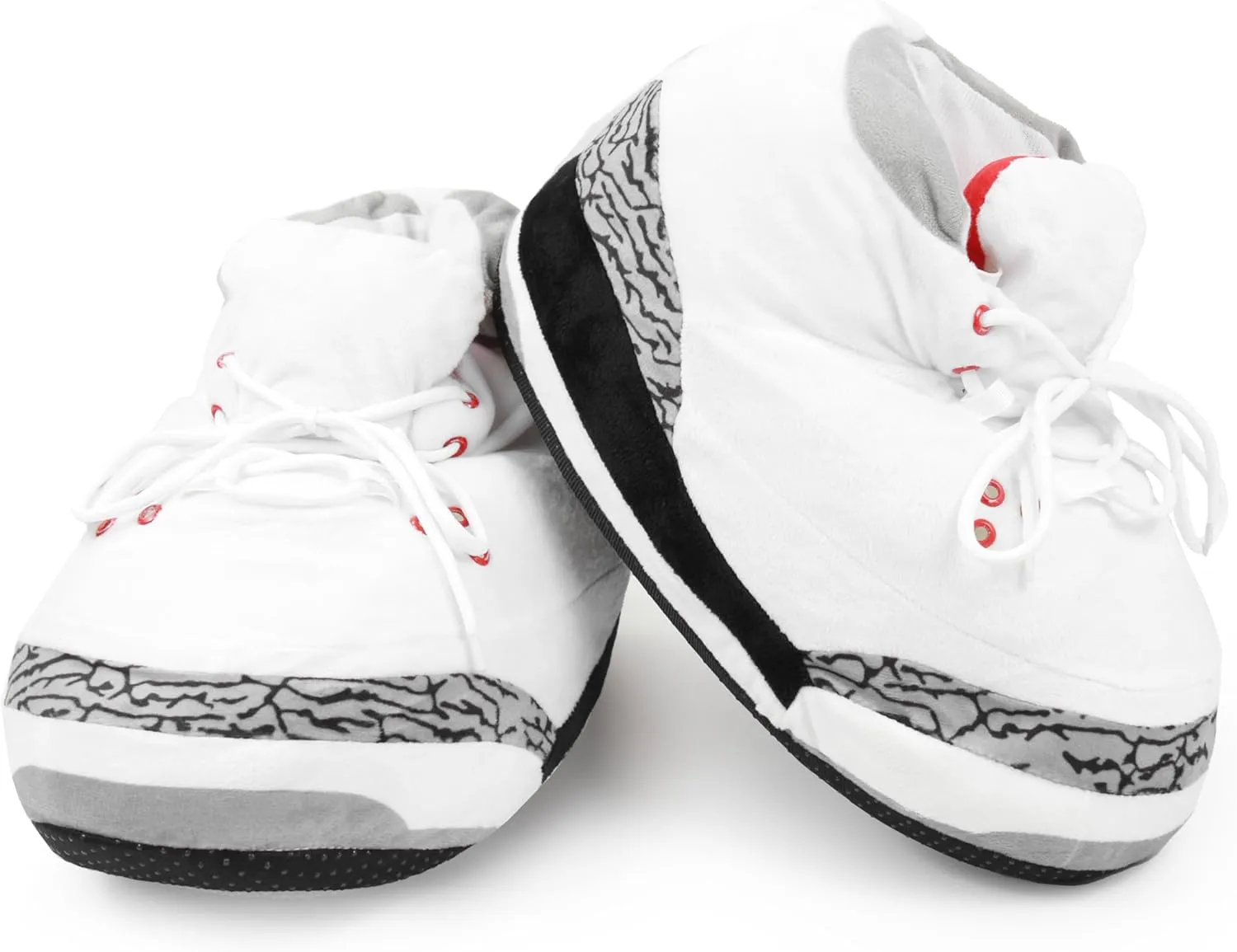 Yours 2 Keep Sneaker Slipper Collection - Soft Plush Sneakerhead Gifts Unisex One Size