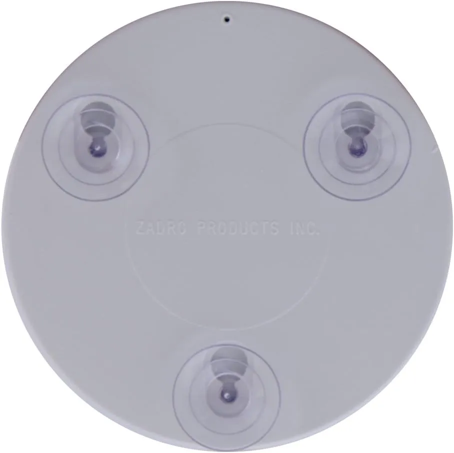 Zadro 20X Extreme Magnification Suction Cup Mirror, Gray