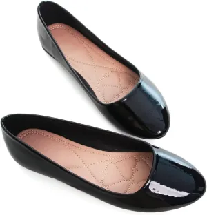 ZTWUTANG Women's Cute Round-Toe Flat Ballet Shoes Comfortable Dress Shoes for Walking