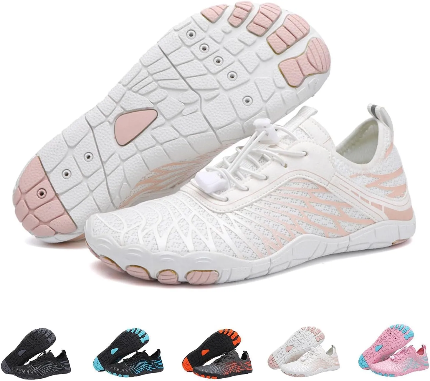 Zureto Grounded Footwear for Women Men Neuropathy, 2025 New Hike Comfortable Lightweight Non-Slip Barefoot Footwear Shoes