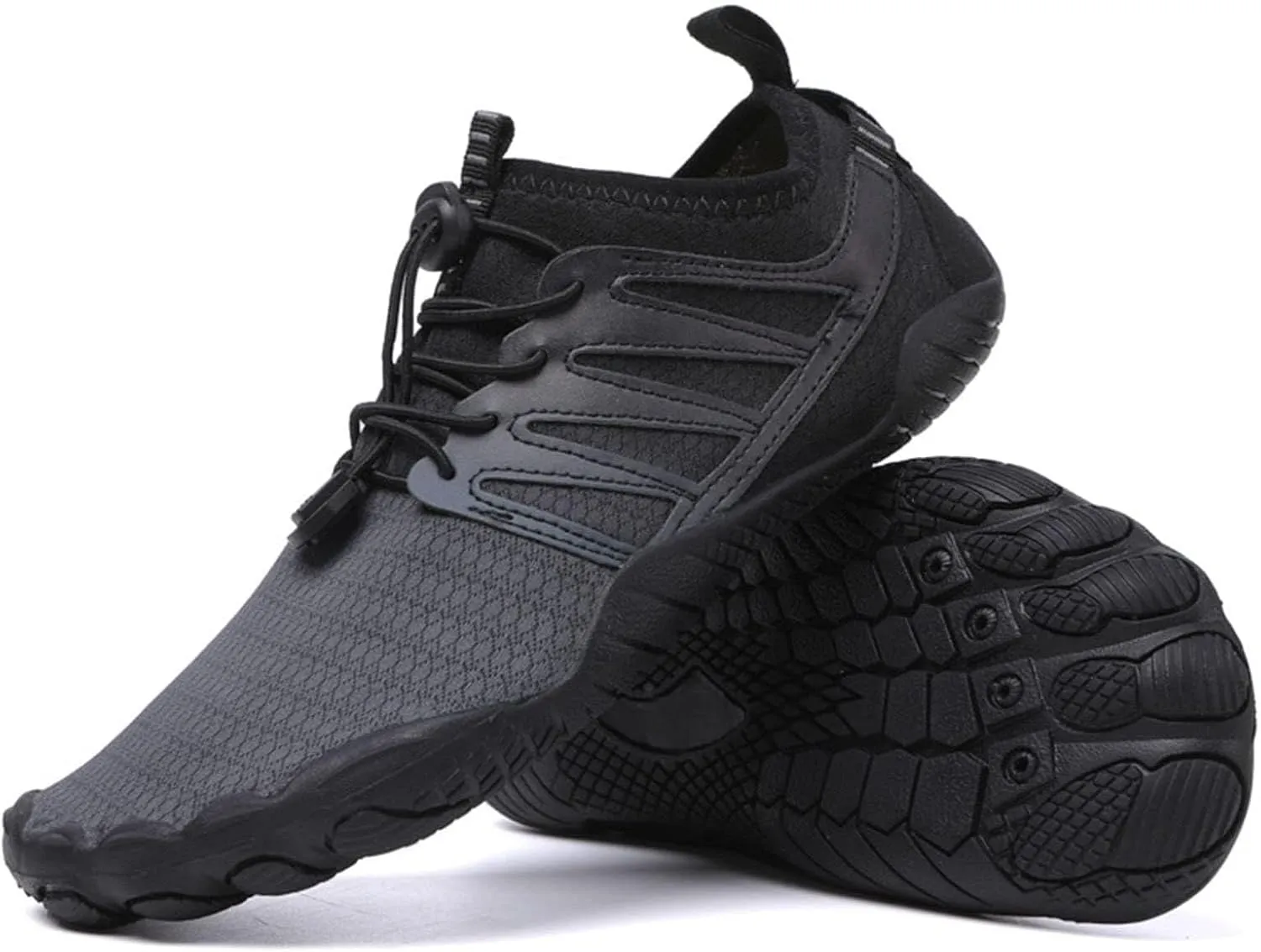 Zureto Grounded Footwear for Women Men with Neuropathy, Comfortable Lightweight Non-Slip Barefoot Shoes Hiking Shoes